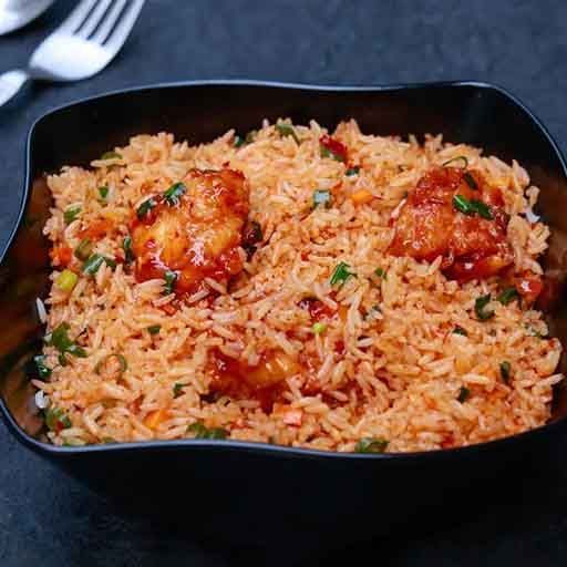 Schezwan Chicken Fried Rice _0