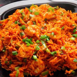 Schezwan Prawns Fried rice 