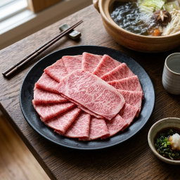 Miyazaki A5 Wagyu Striploin Shabu Shabu 1pkt, 300g