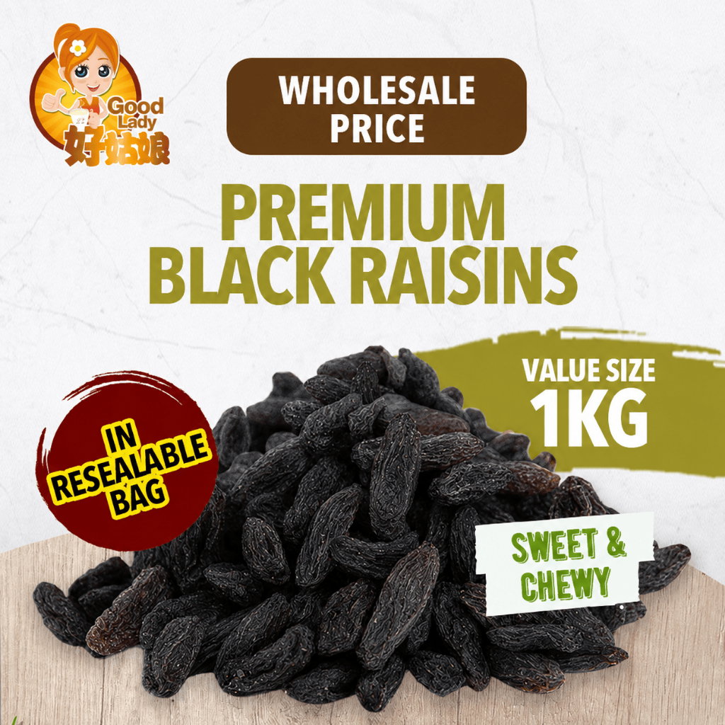 Premium Black Raisin - 1kg_0