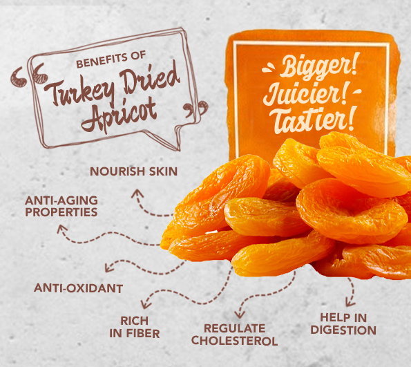 Turkey Dehydrated Yellow Apricot - 500g/1kg_1