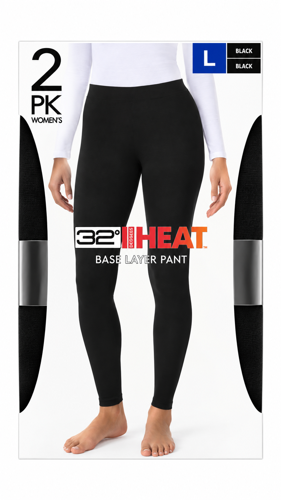 32° HEAT Base Layer Pant – 2 Pack