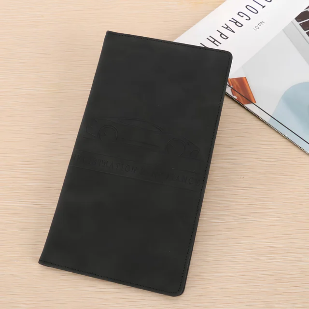 PORTE DOCUMENT POUR VÉHICULE RECT NOIR