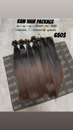 RAW HAIR PACKAGE 