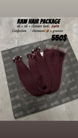 RAW HAIR PACKAGE 