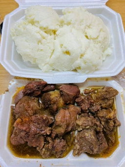 Beef stew full plate 