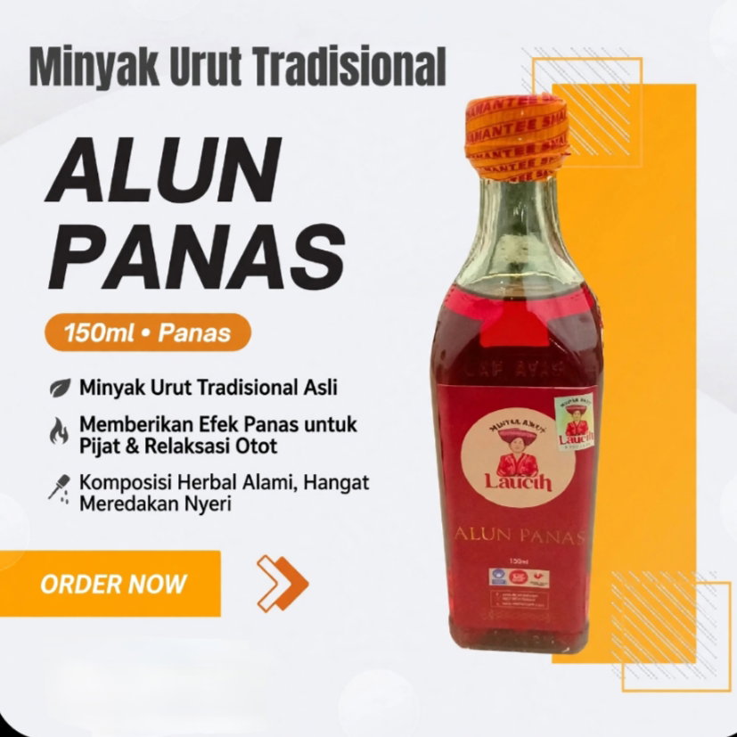 Minyak urut tradisional alun panas 150ml_0