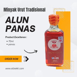 Minyak urut tradisional alun panas 70ml