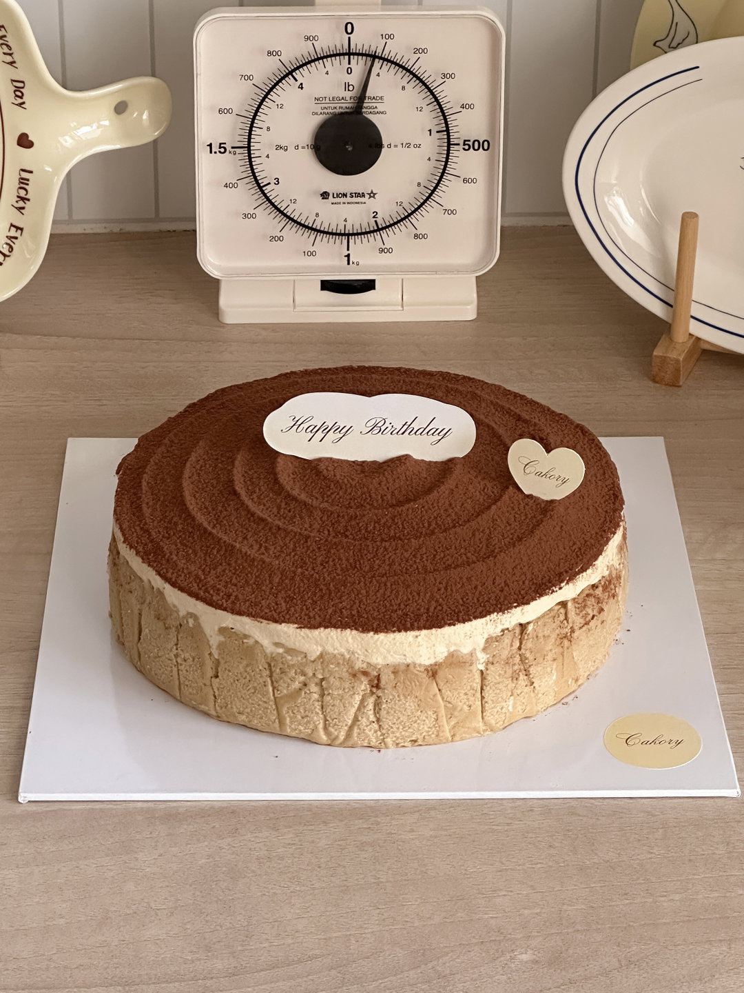 Tiramisu Basque Burnt Cheesecake