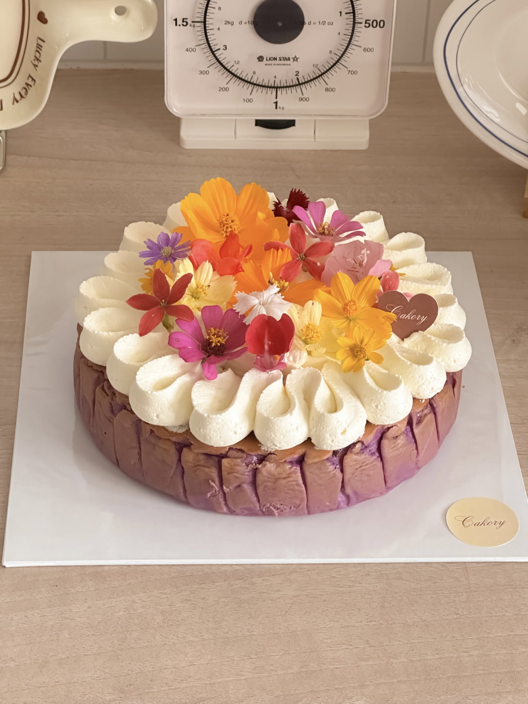 Ube Basque Burnt Cheesecake