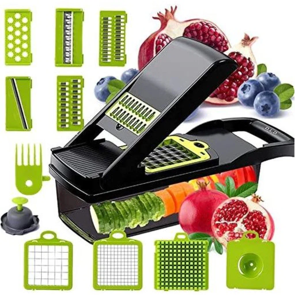 Multi-Functional Vegetable Chopper & Slicer Set_0