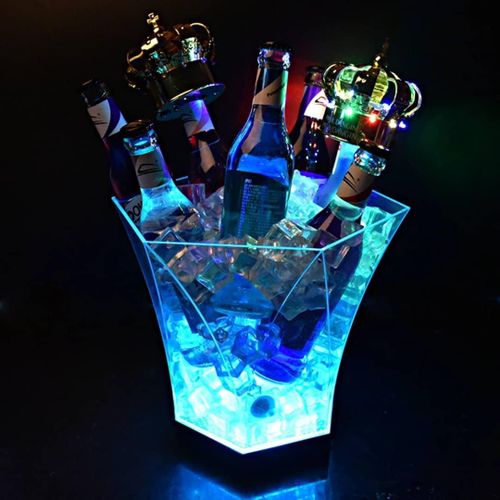 LED Light-Up Acrylic Ice Bucket