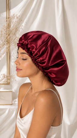 Gorro de Satén Lila