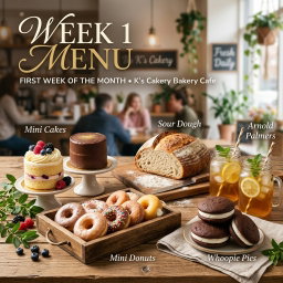 Week 1 Menu