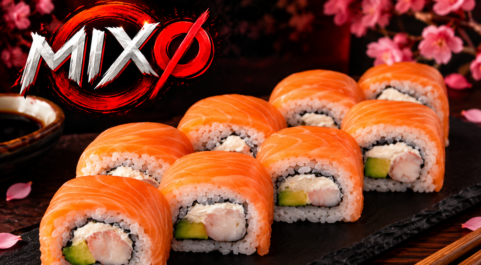 SAKE KAWA ROLL
