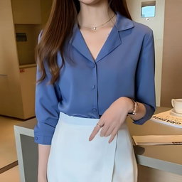 Kemeja Polos Wanita Korean Style