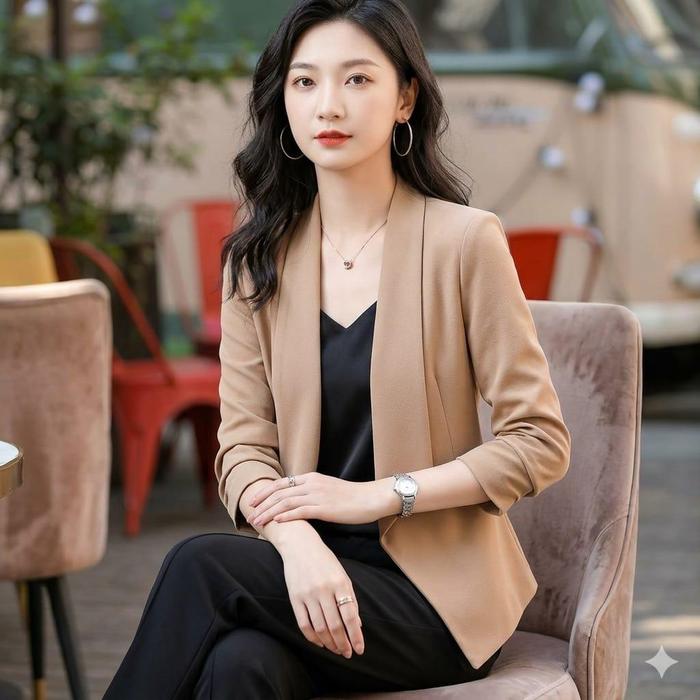 DETO-Blazer Outpit Daily Korean Style_2