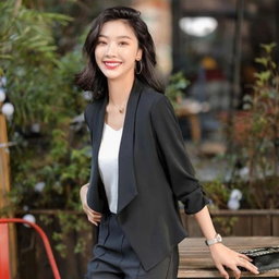 DETO-Blazer Outpit Daily Korean Style
