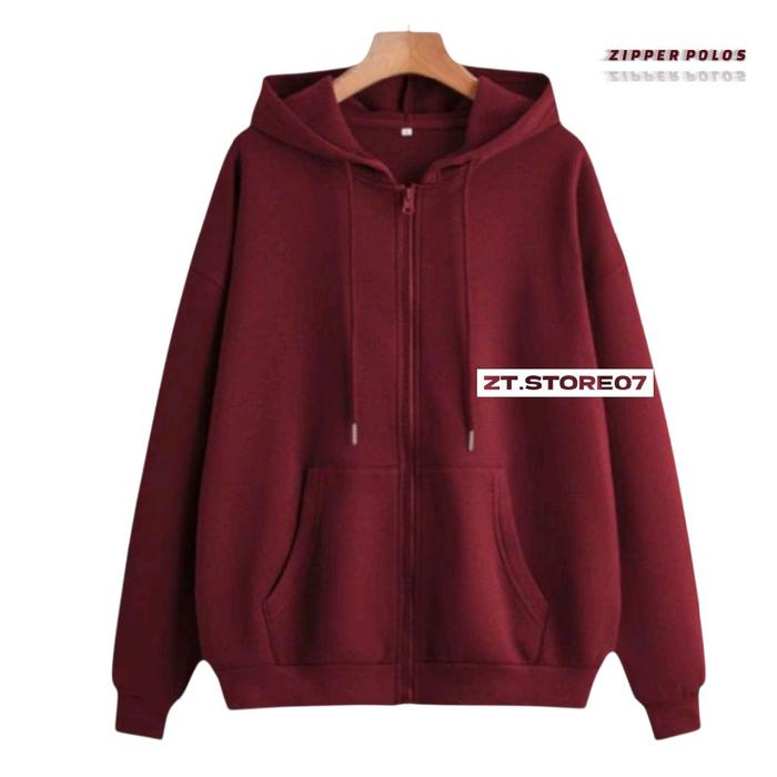 JAKET SWEATER ZIPPER POLOS_0