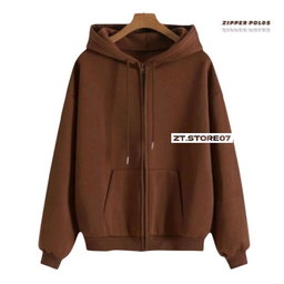 JAKET SWEATER ZIPPER POLOS