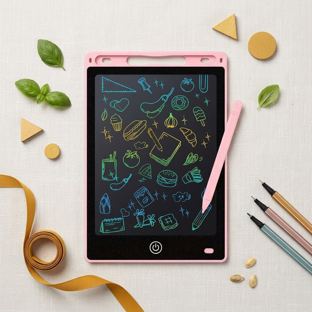 Tablette Magique d'Écriture et de Dessin LCD avec Stylet ( Rose )_2
