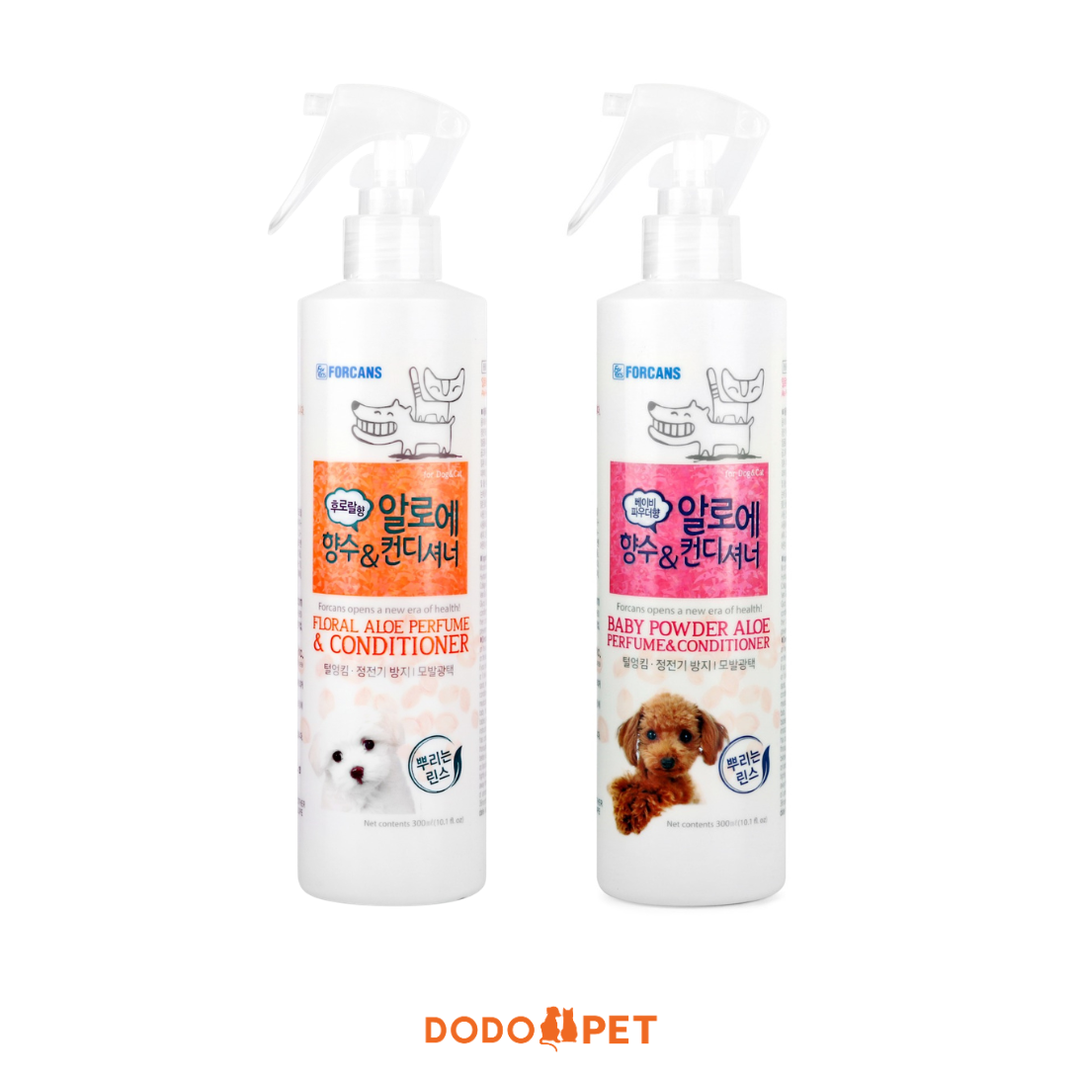 FORCANS Aloe Perfume & Conditioner Spray - 300mL