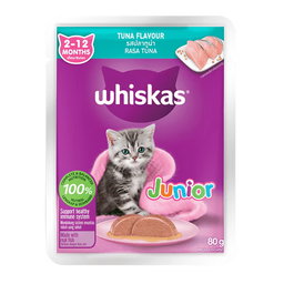 Whiskas Wet Cat Food Pouch (In Gravy) - 80g