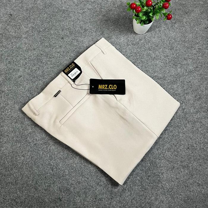 Celana Formal Pria Dewasa Panjang Slimfit Kerja Kantor Casual Katun_1