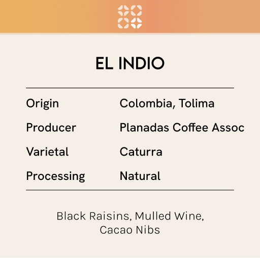 Colombia El Indio (Filter) - 200g