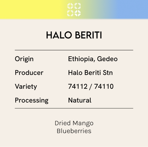 Ethiopia Halo Beriti (Espresso) - 200g