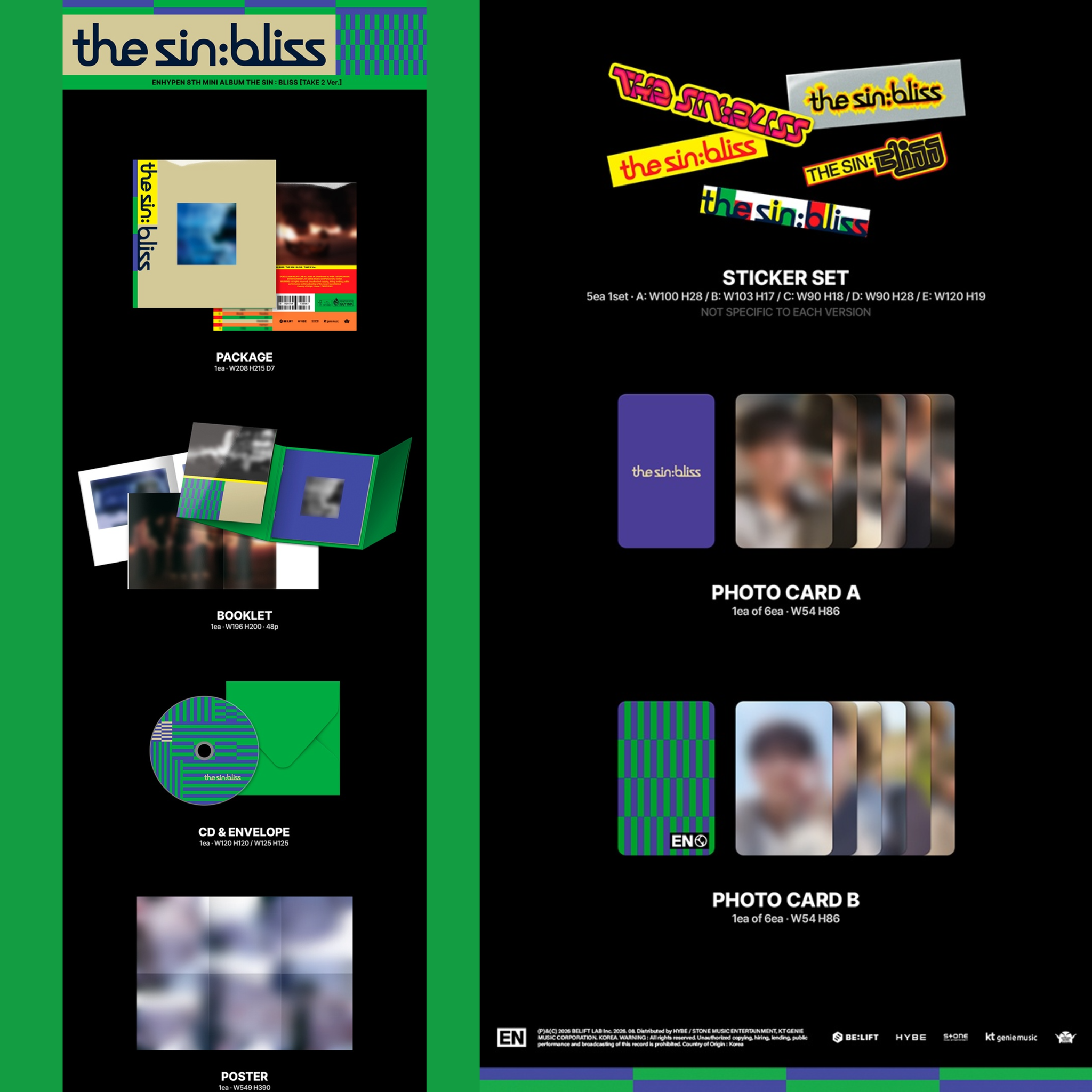 ENHYPEN THE SIN : BLISS (PHOTOBOOK VER.)_2