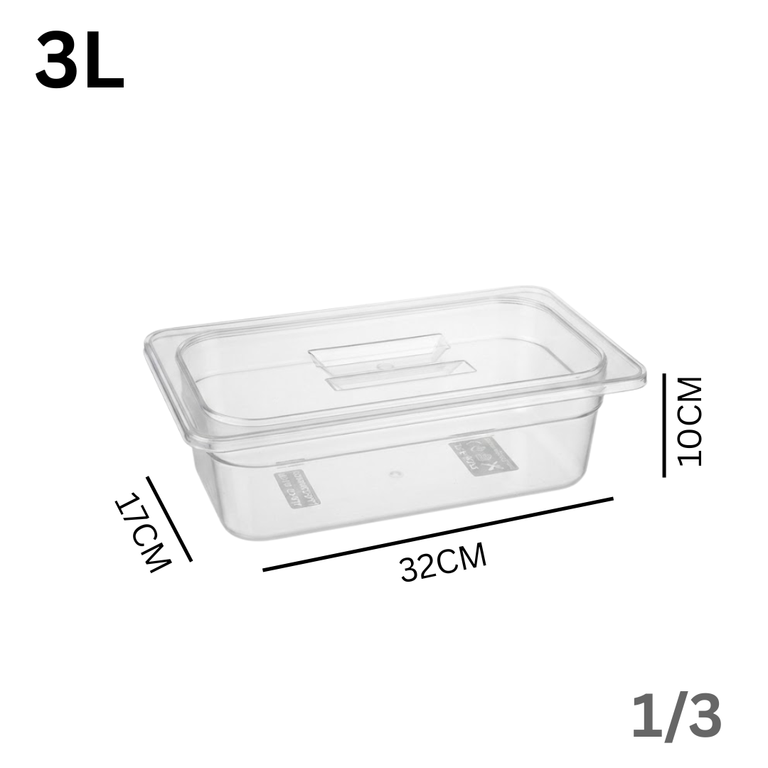 CLEAR PLASTIC FOOD TRAY PAN_9