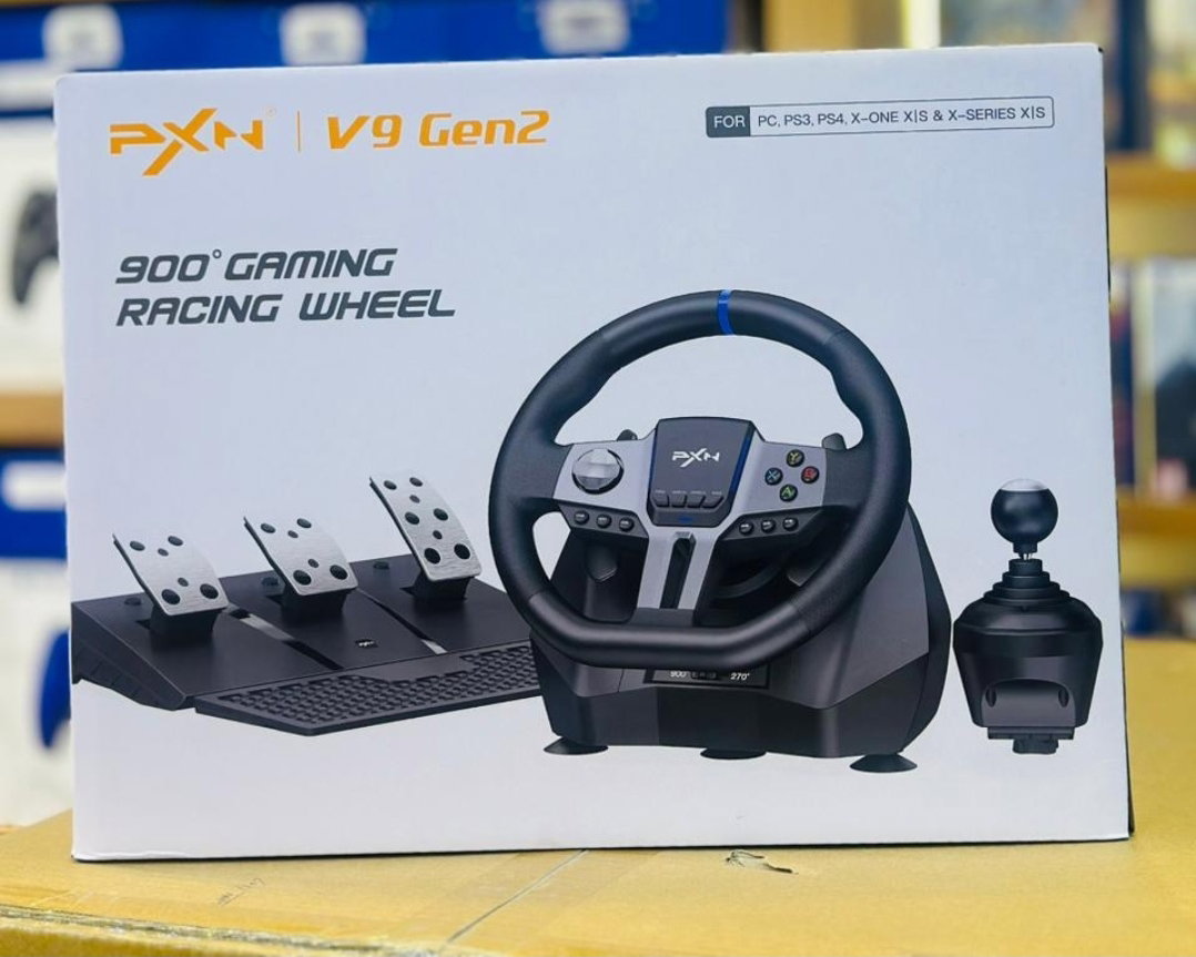 PXN V9 Gen2 900° Gaming Racing Wheel_0