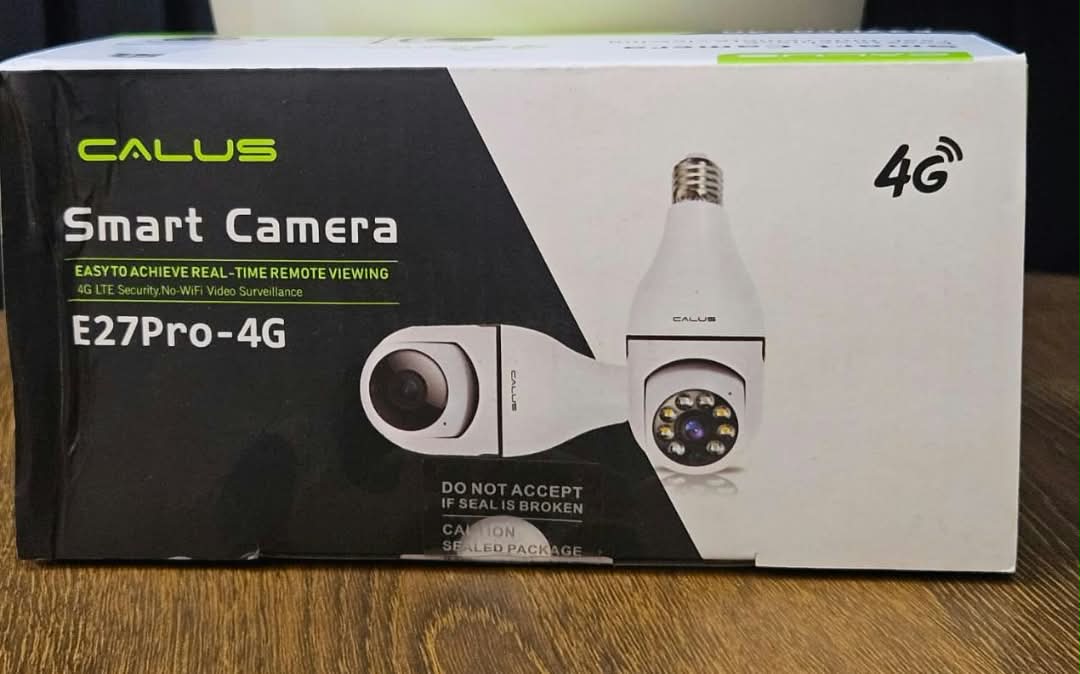 A Calus Smart Camera (Model: E27Pro-4G)