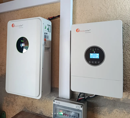 FELICITYSOLAR KIT INVERSOR 5KW CON UNA (1) BATERÍA DE 100Ah.