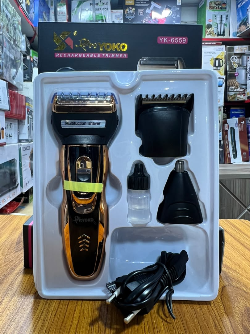 Yoko YK-6559 3 in 1 Rechargeable Trimmer