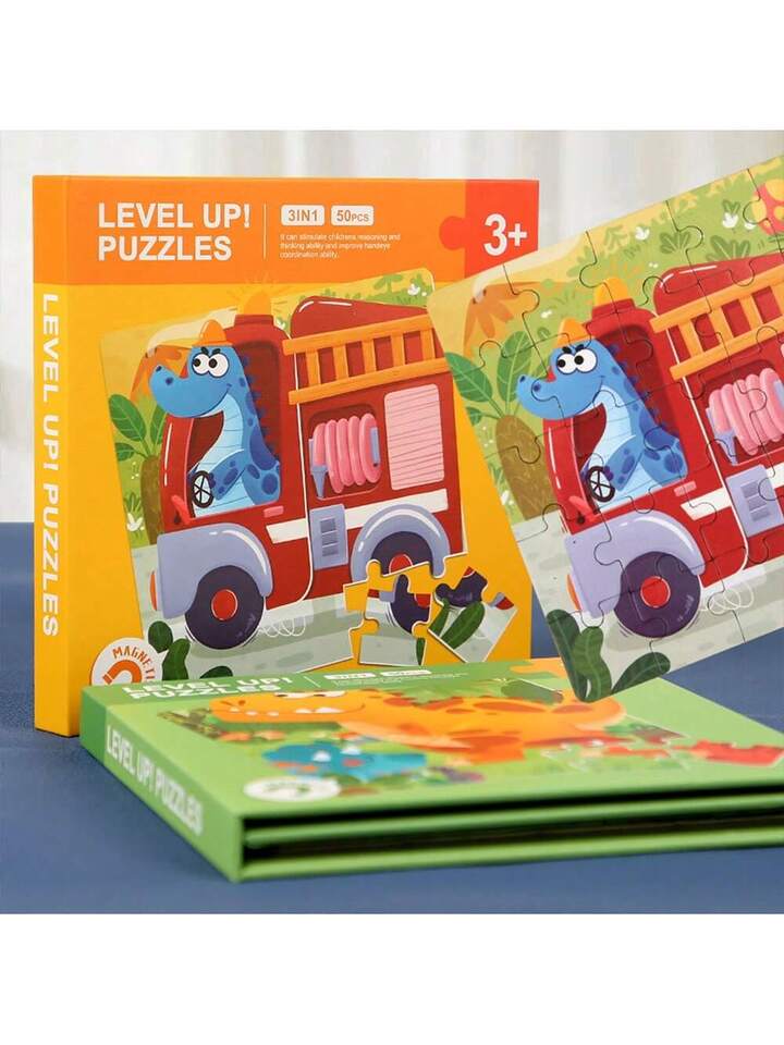 Level Up! 3-in-1 Magnetic Puzzle