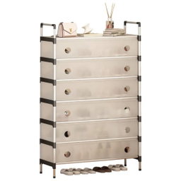 A multi-tier portable shoe rack organizer