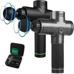 A percussive massage gun kit