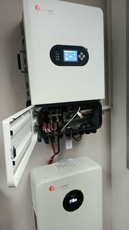 FELICITYSOLAR KIT INVERSOR 8KW CON UNA (1) BATERIA DE 100AH.