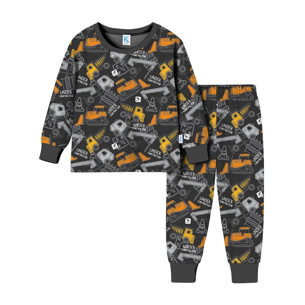 SETELAN PANJANG EXCAVATOR BLACK