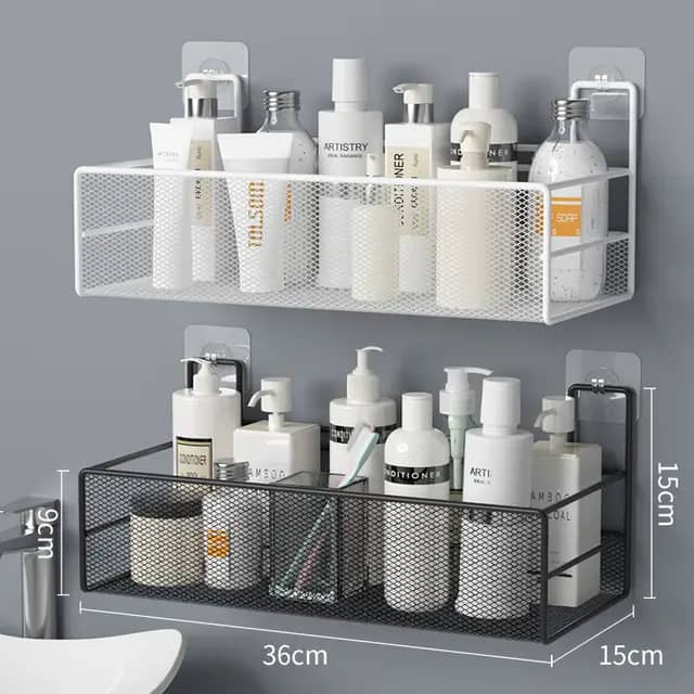 A wire mesh shower caddies _0