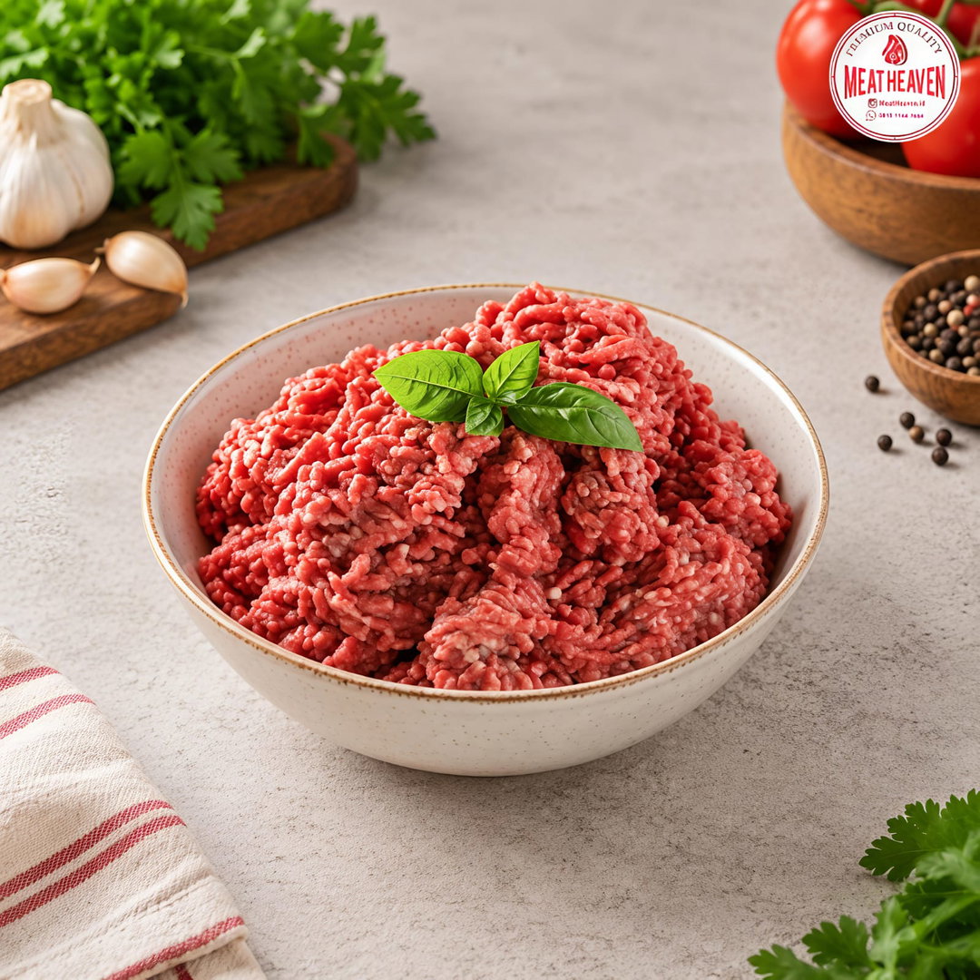 Premium AUS Minced Beef/Daging Giling (10% Lemak) 500gram