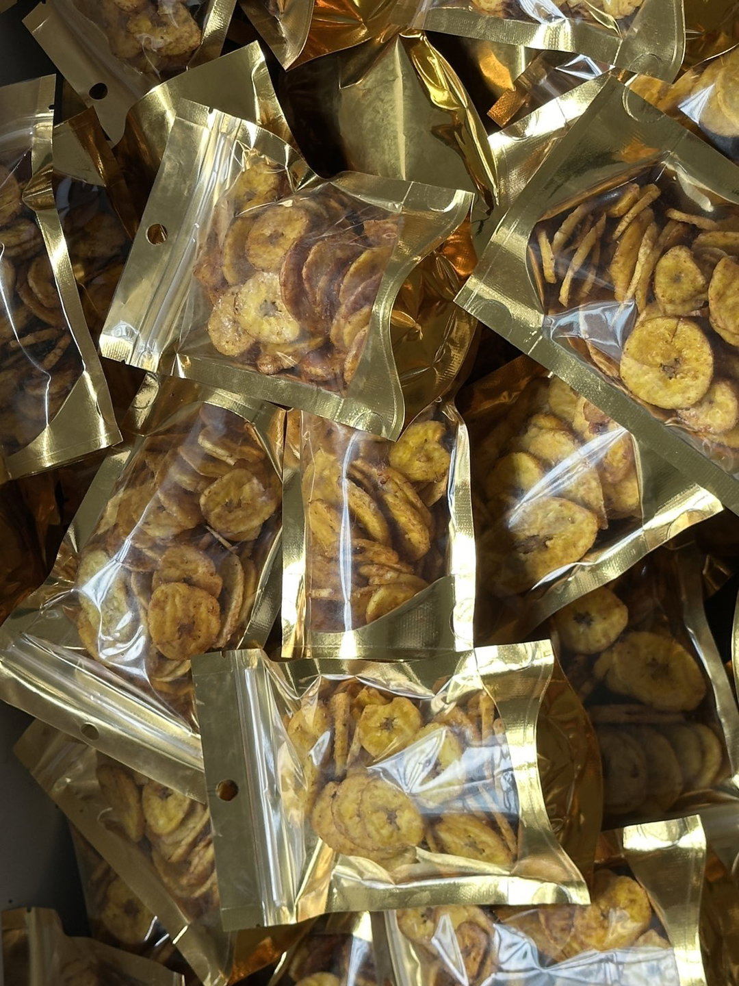 50g plantain chips pouches 
