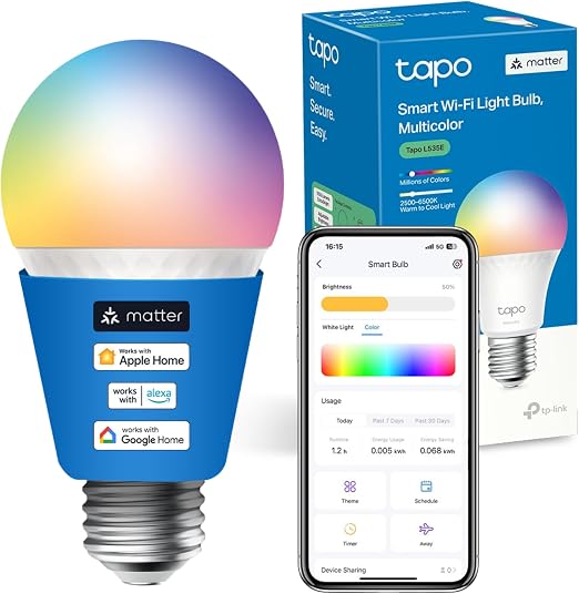 Tapo Ampoule Multicolor connectée 75W (Smart Bulb) L535e_0