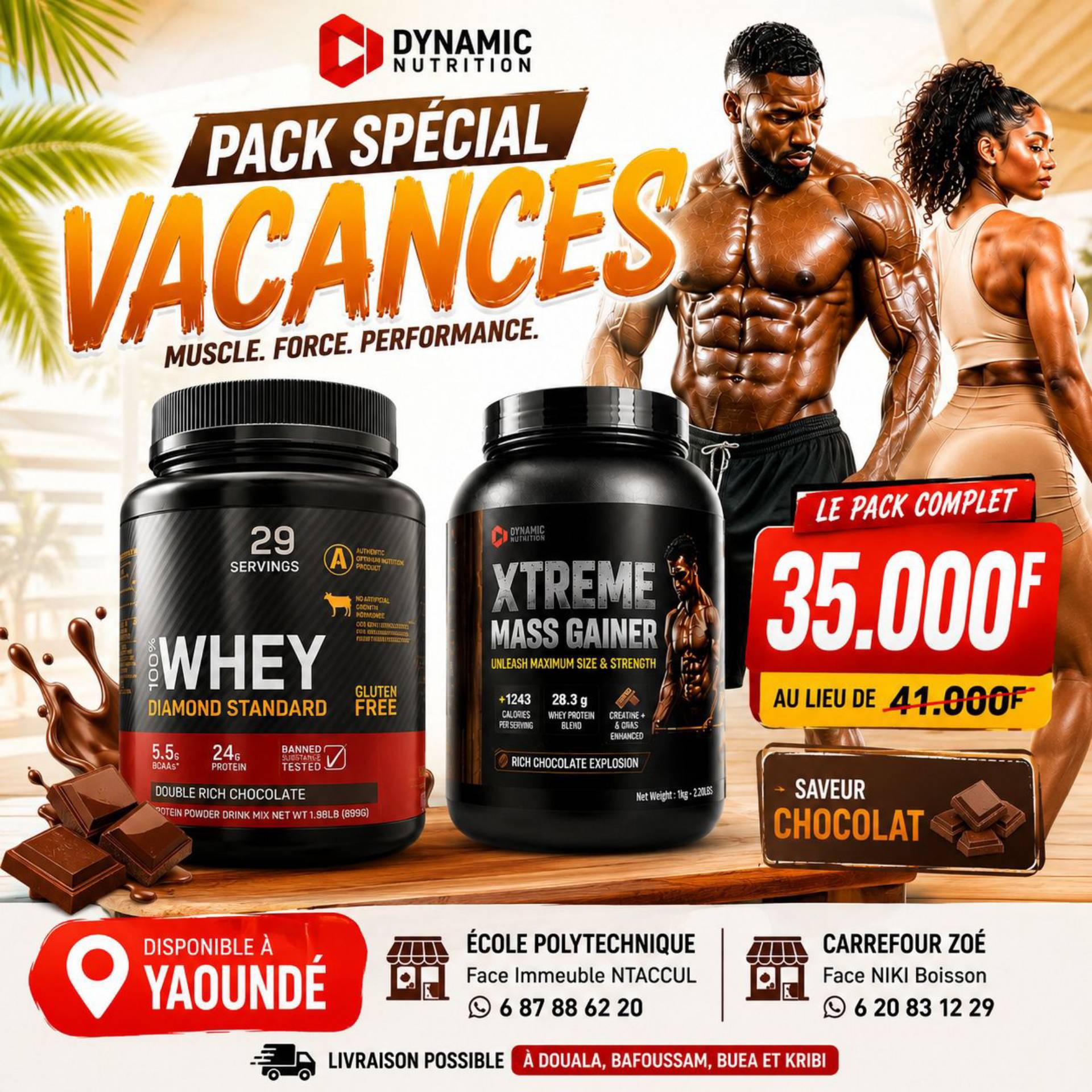 Xtreme MASS GAINER + Whey Protéine_0