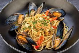 Seafood Aglio Olio