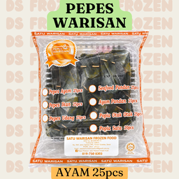 pepes warisan ayam 25pcs