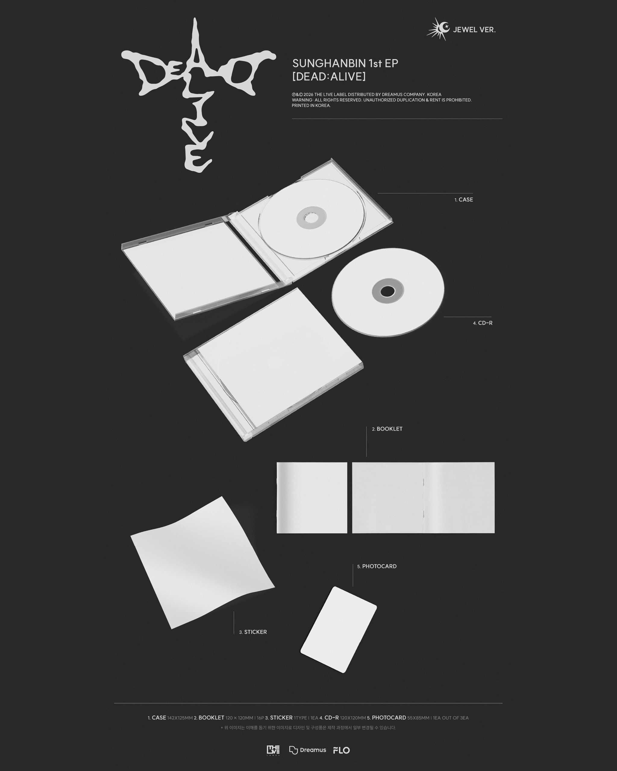 SUNGHANBIN (ZEROBASEONE) 1st EP [DEAD:ALIVE]_2