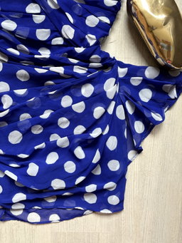 Vestido Lunares Azul